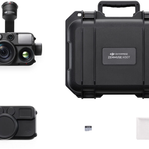 DJI Zenmuse H30T studio shot — full sensor array