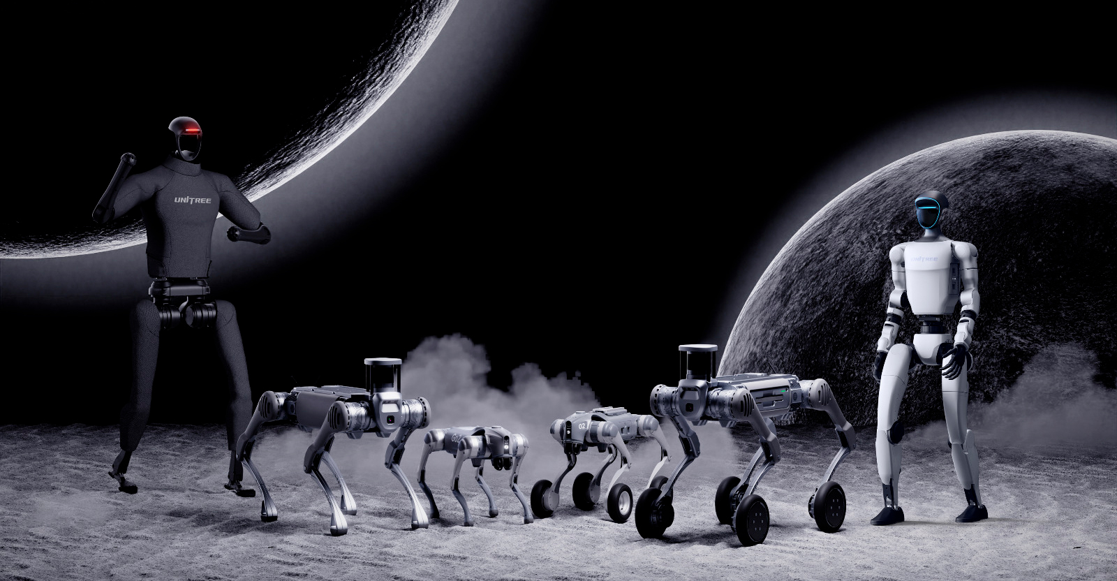 Unitree robotics full lineup