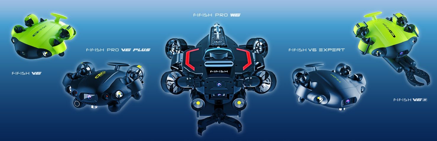 QYSEA FIFISH ROV range